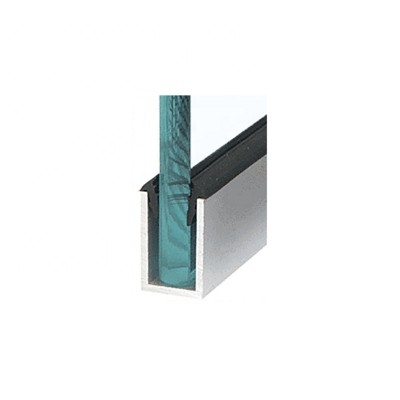 Customized Cr L Wu2sasl Aluminum Glass Entrance System Deep 2 Inch Wet/dry Glaze U Channel